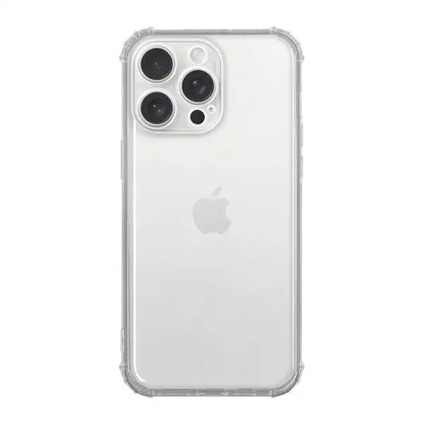 Funda iPhone 13 Pro Max transparente logo aguamarina